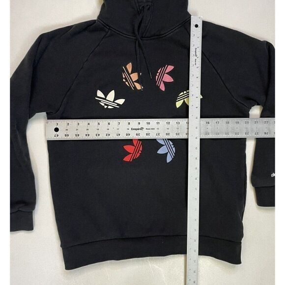 Adidas Adicolor Shattered Trefoil Pullover Hoodie Men Small Black H37732 - Picture 5 of 5